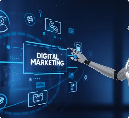 Advanced AI digital marketing course covering automation, analytics and growth strategies